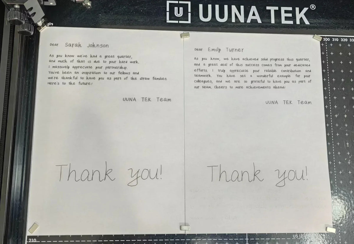 Batch Write Personalized Letters with UUNA TEK 3.0