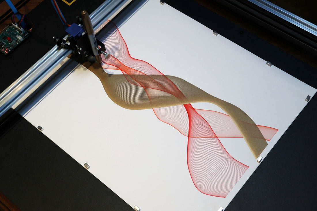UUNA TEK ArtStation 1824: Generative Art with a Pen Plotter