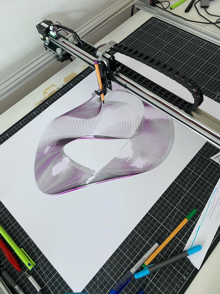 iDraw H Series Large Format Pen Plotter A3/A2/A1/A0 | High-Speed Drawing Robot