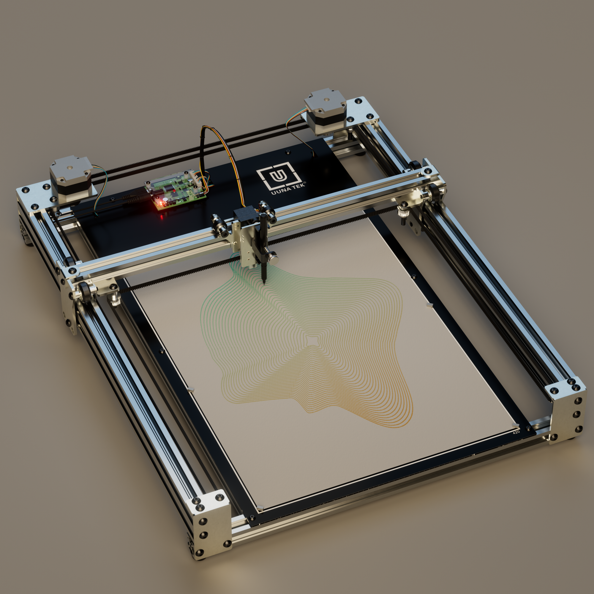 iDraw H SE A3/A2 Preassembled Pen Plotter Drawing Robot for Generative Art & High Precision Creative Work