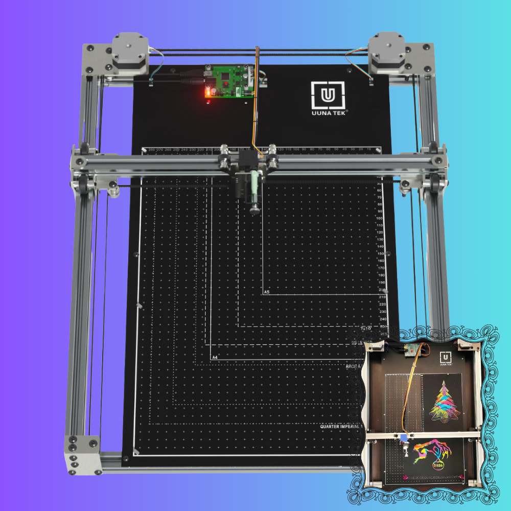 iDraw H SE A3/A2 Preassembled Pen Plotter Drawing Robot for Generative Art & High Precision Creative Work