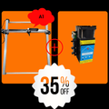 iDraw H A1 ペンプロッター＋15Wレーザーヘッドバンドル