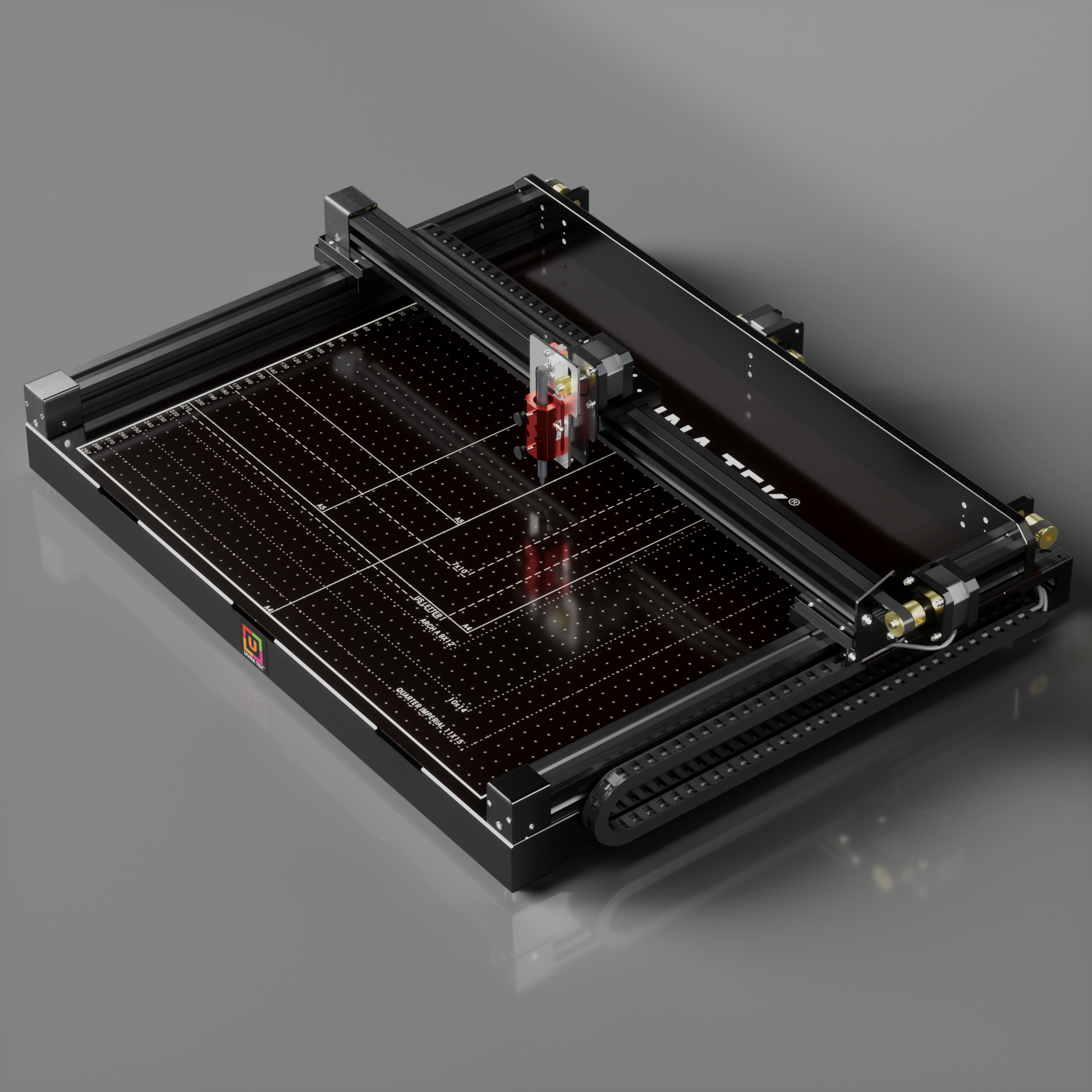 UUNA TEK 3.0 - A0/A1/A2/A3サイズ 事前組立済み高級オールインワンペンプロッタードローイングロボット・描画機械