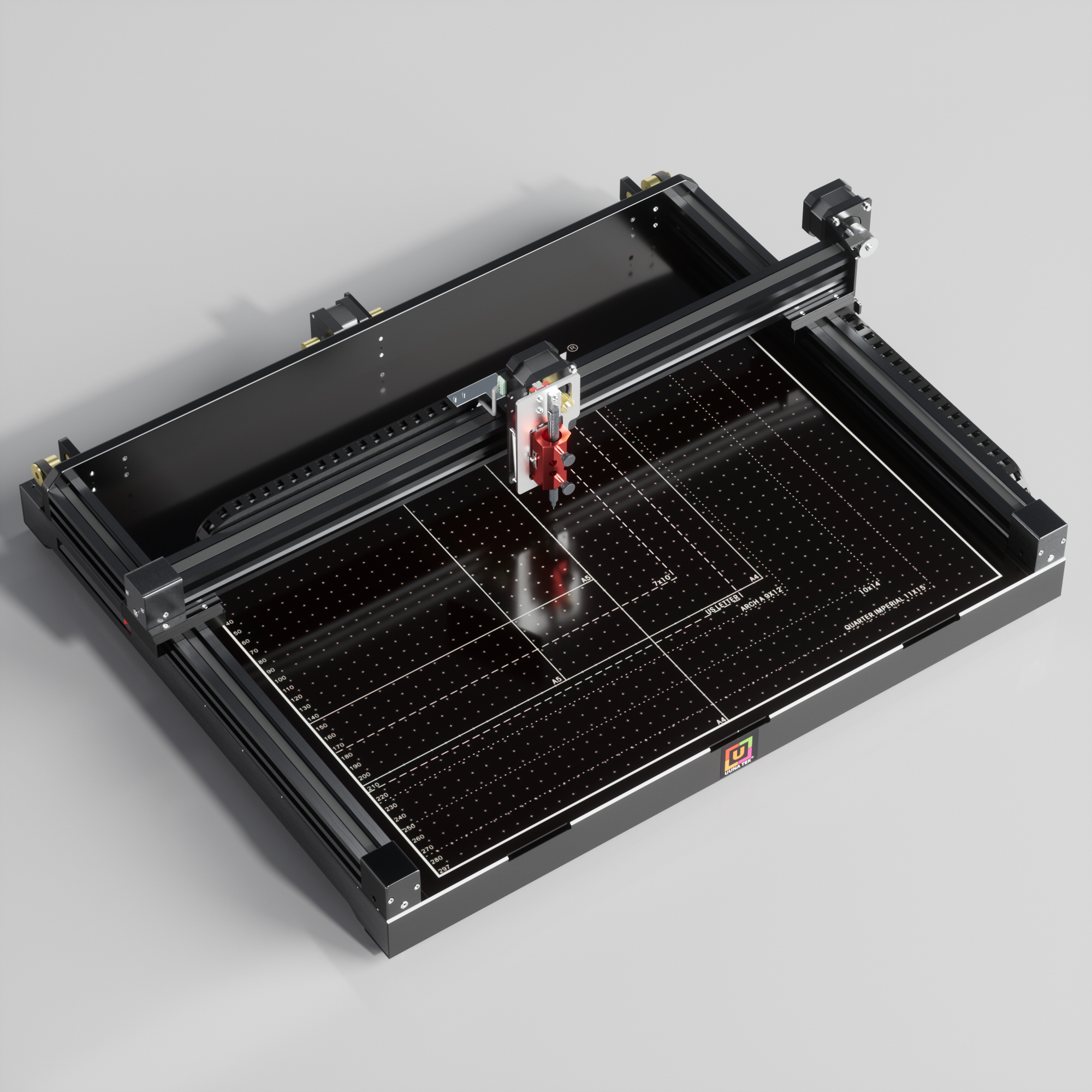 UUNA TEK 3.0 - A0/A1/A2/A3サイズ 事前組立済み高級オールインワンペンプロッタードローイングロボット・描画機械