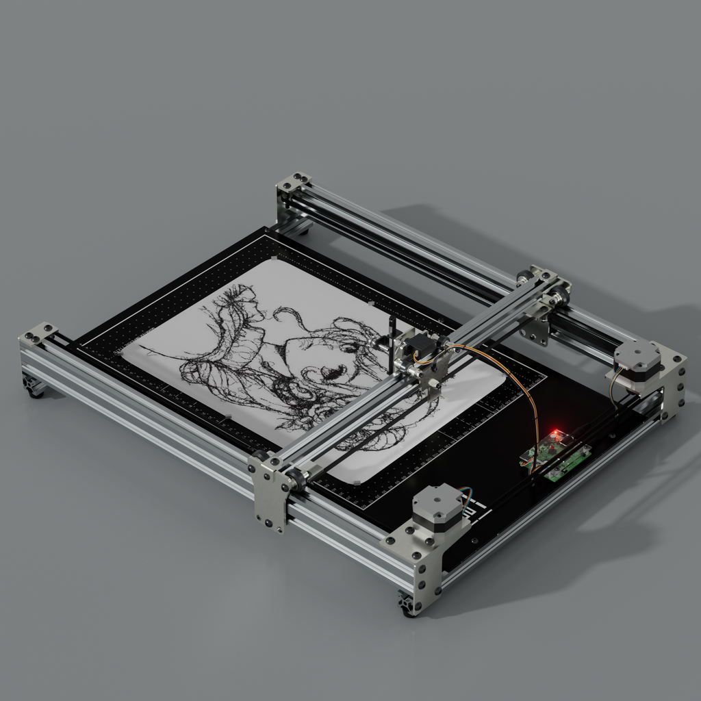 iDraw H SE A3/A2 Preassembled Pen Plotter Drawing Robot for Generative Art & High Precision Creative Work