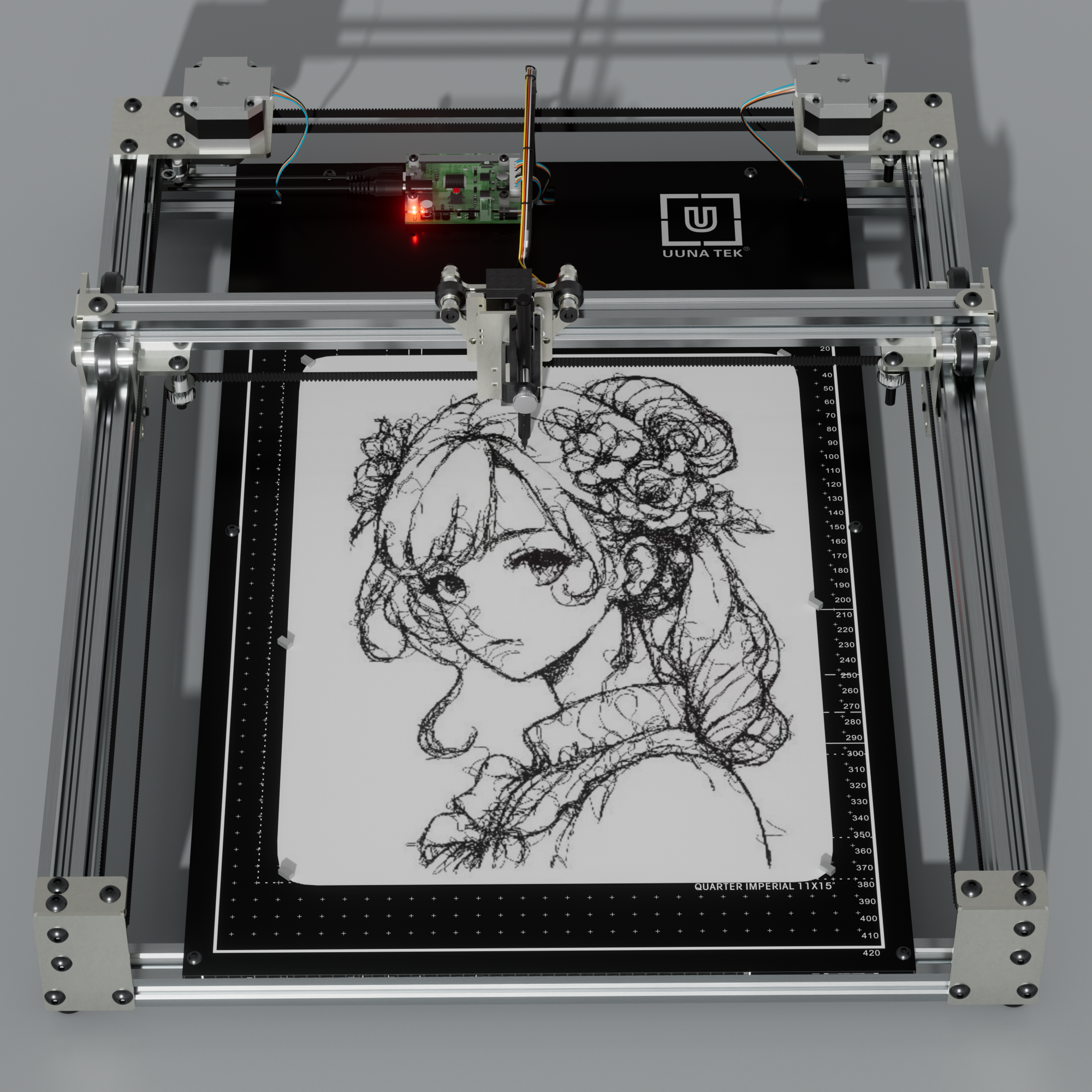 iDraw H SE A3/A2 Preassembled Pen Plotter Drawing Robot for Generative Art & High Precision Creative Work